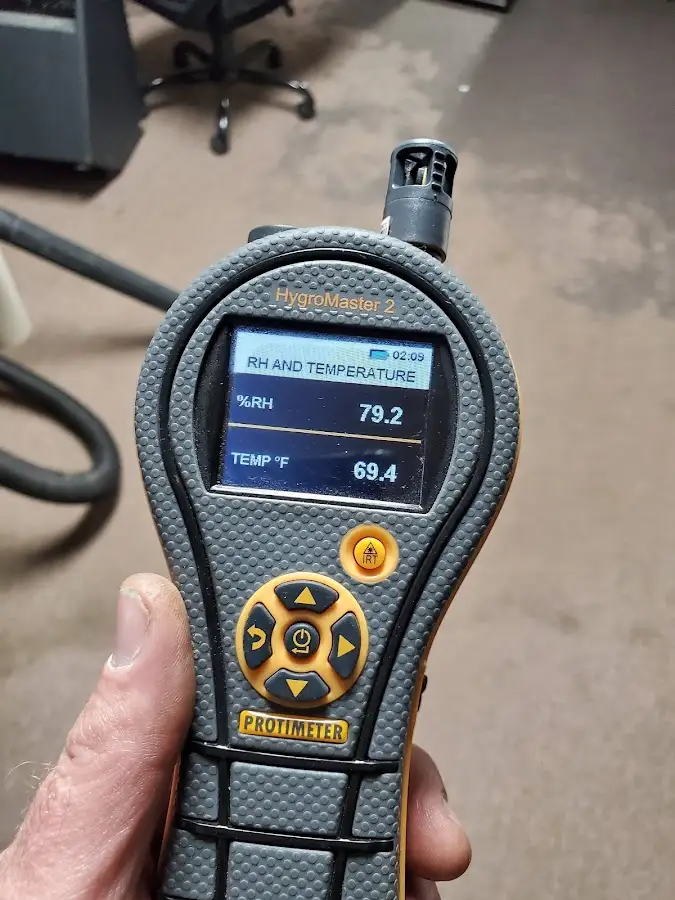 Moisture meter humidity assessment for Fire & Smoke Damage Restoration in St. Paul Park